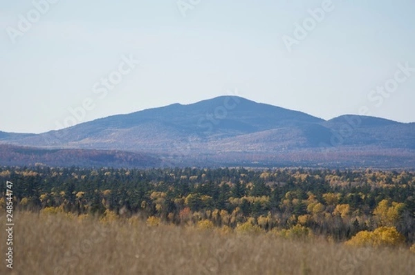 Obraz view of mountains