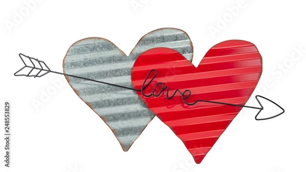 Obraz Twin Tin Hearts