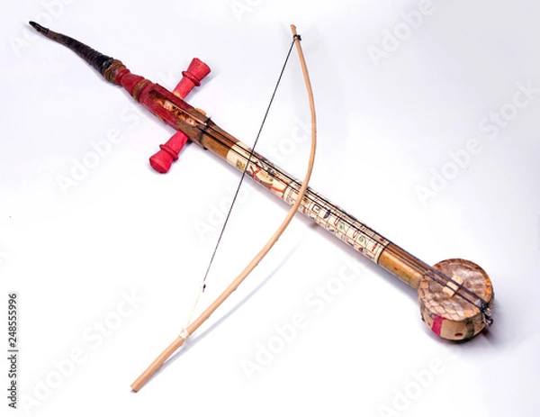 Obraz Egyptian musical string instrument, Rababa