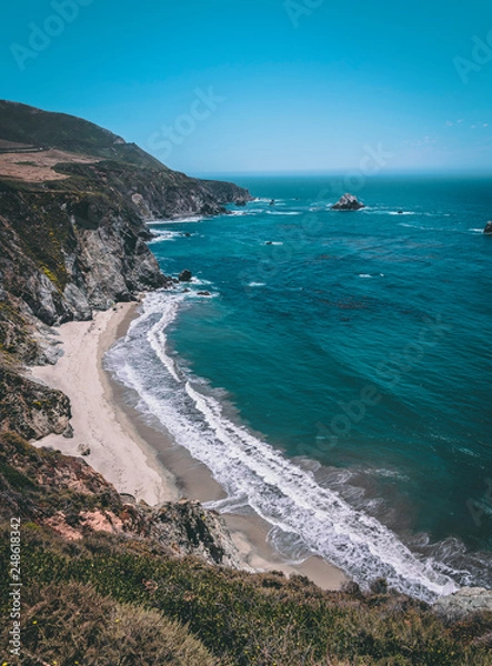 Fototapeta Big Sur Beach