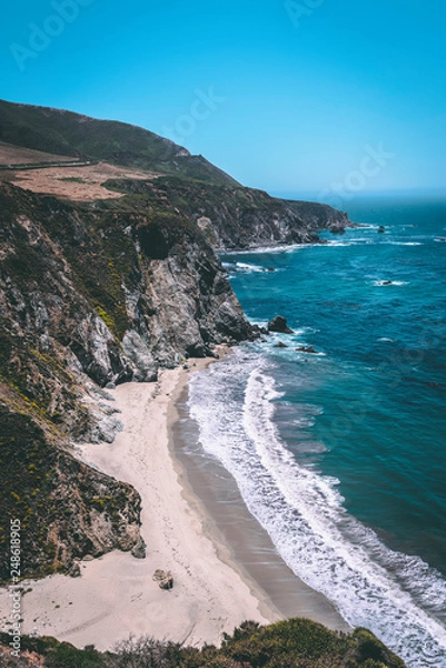 Fototapeta Big Sur Beach View