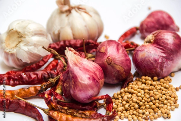 Obraz Cooking ingredients,spice