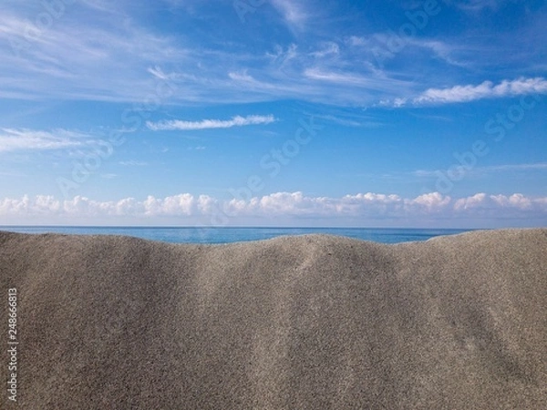 Obraz Derrière le sable , la mer
