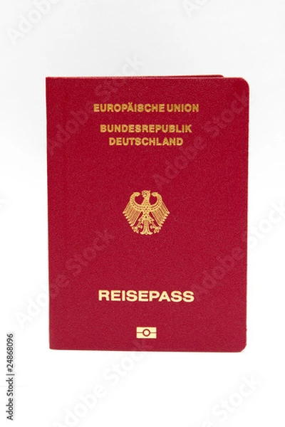 Obraz Neuer Reisepass