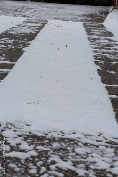 Obraz Snowy Driveway