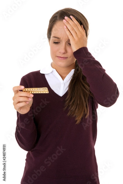 Obraz Missed contraceptive pill