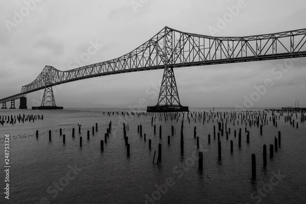 Obraz Astoria-Megler Bridge, Astoria, Oregon, 012019