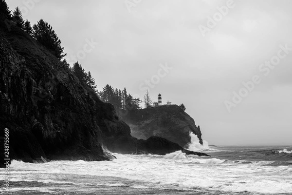 Obraz Cape Disappointment Lighthouse, Washington, 012019