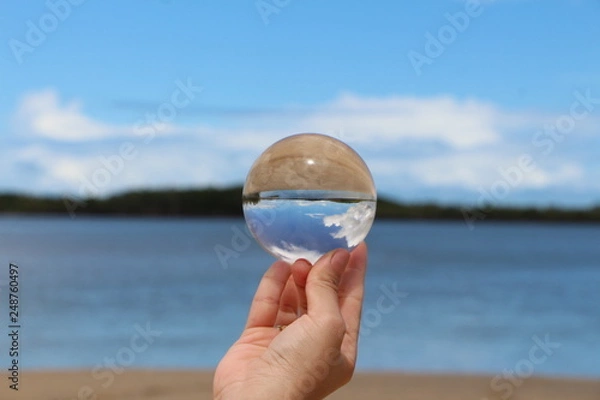 Fototapeta lensball