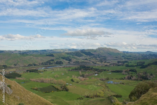 Fototapeta Vista do vale