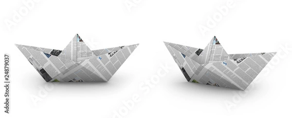 Obraz paper boat