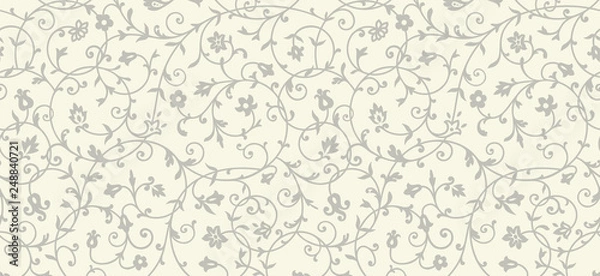 Fototapeta Vintage floral pattern. Rich ornament, old style pattern for wallpapers, textile, Scrapbooking etc.