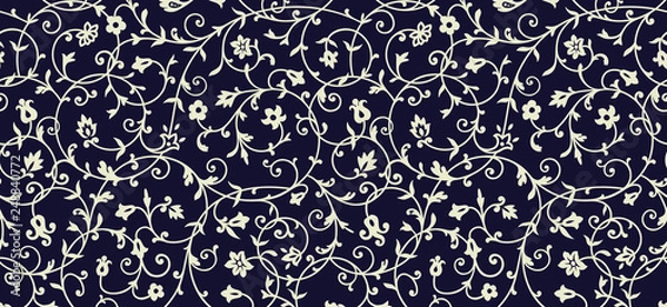 Fototapeta Vintage floral pattern. Rich ornament, old style pattern for wallpapers, textile, Scrapbooking etc.