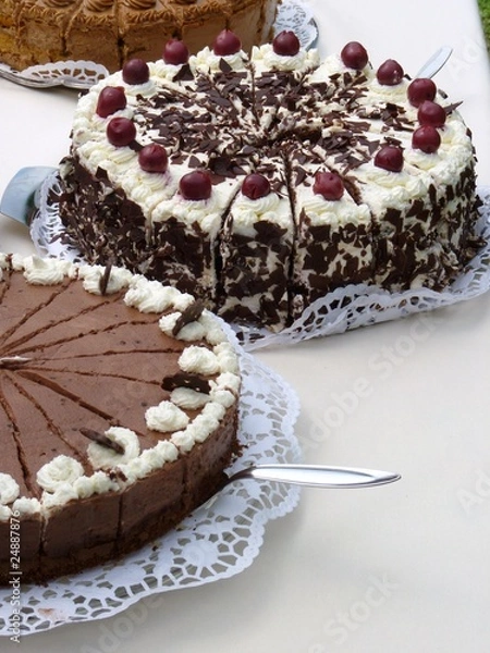 Obraz Schwarzwälder Kirsch Torte