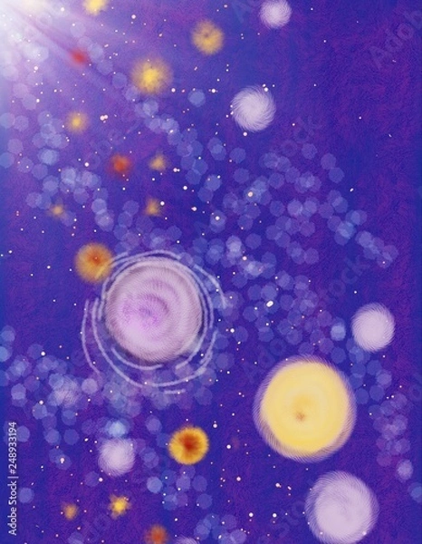 Fototapeta Abstract scape