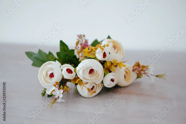 Obraz flowers on light background