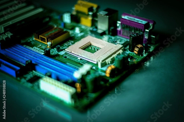 Obraz Płytka drukowana 