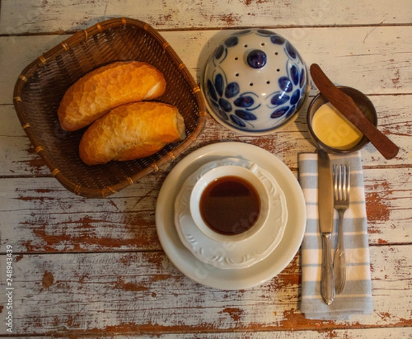 Fototapeta cafe da manhã
