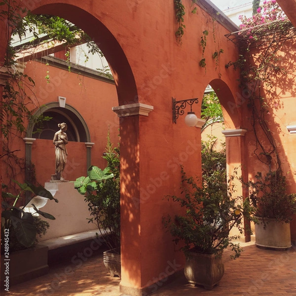 Fototapeta jardim antigo