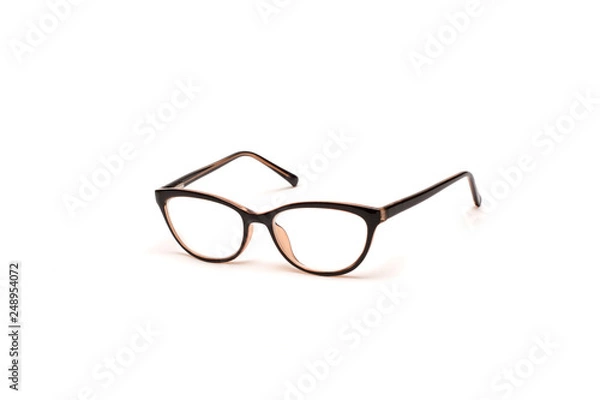 Obraz glasses isolated on white background