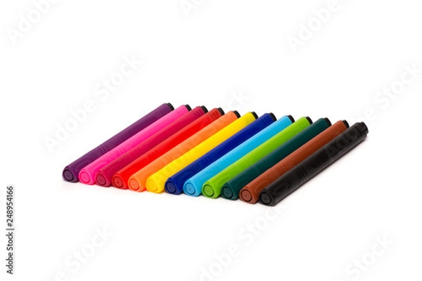 Obraz markers isolated on white background