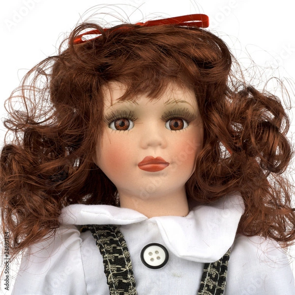 Fototapeta Retro old dolly