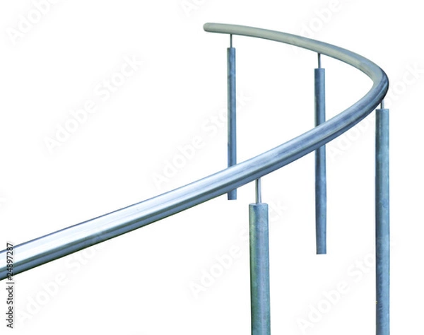 Obraz Edelstahl Handlauf