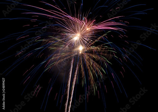 Fototapeta feux d'artifice - Fireworks
