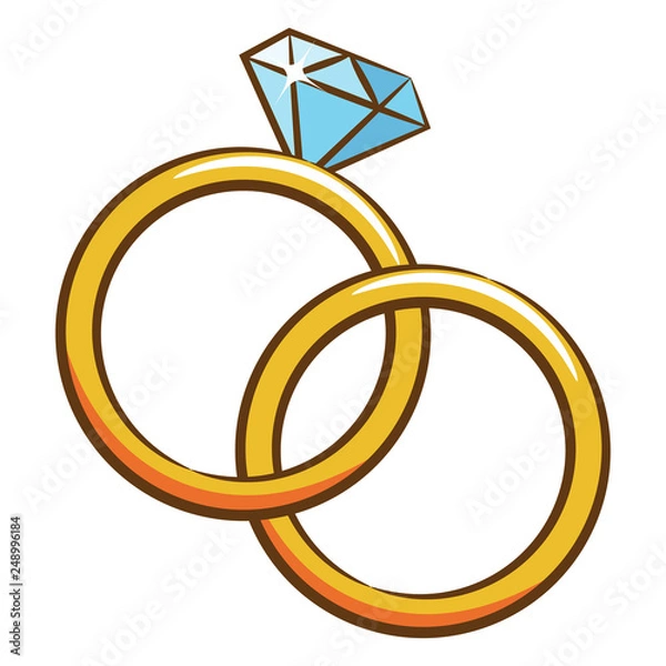 Obraz Wedding Ring clipart