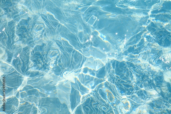 Obraz blue water as background