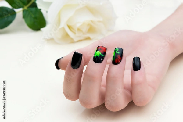Obraz Nail art