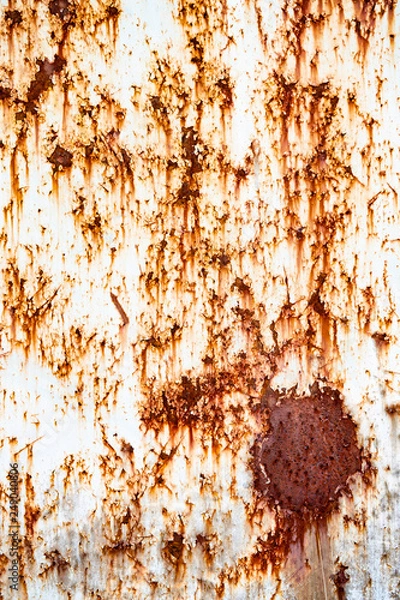 Obraz 錆びた鉄板