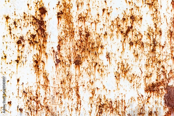 Obraz 錆びた鉄板