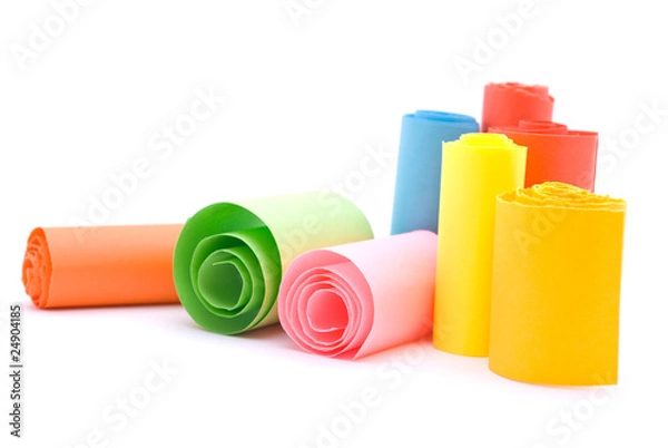 Fototapeta Multicolour papers