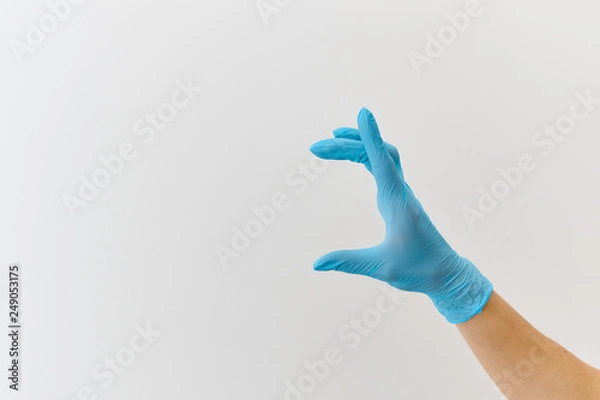 Obraz Doctor hand gloves