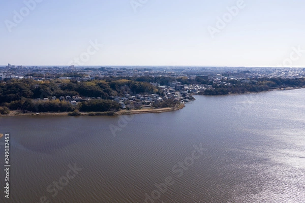 Obraz 上空からの湖