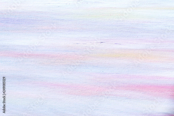 Fototapeta Pastel colored canvas background or texture