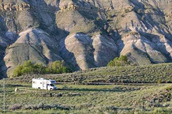 Obraz RV at secluded location