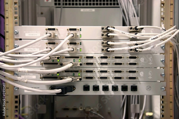 Obraz data connections