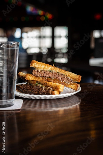 Obraz Patty Melt Sandwich
