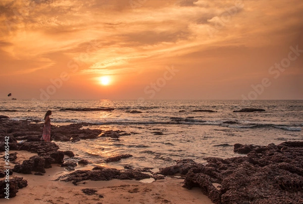 Obraz Anjuna Beach, Goa