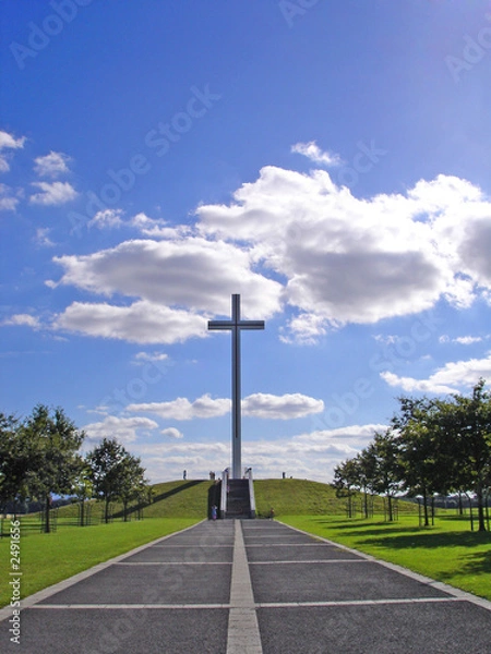 Obraz papal cross