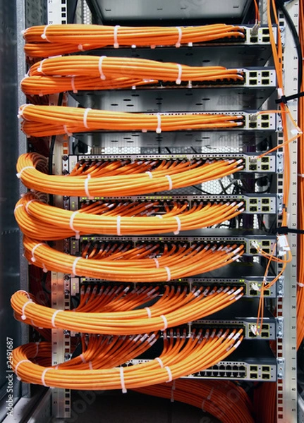Fototapeta network hardware