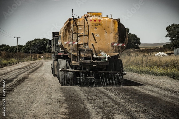 Obraz CAMIÓN ASFALTANDO 