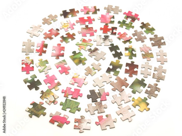 Fototapeta Puzzle pieces