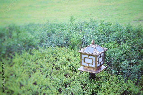 Obraz Lamp in the garden