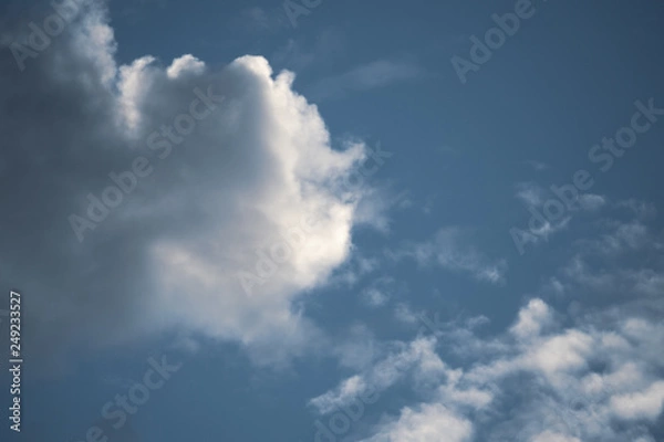 Obraz blue sky and clouds