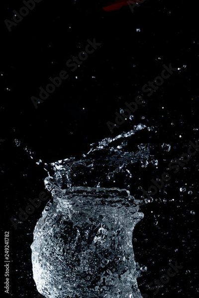 Fototapeta water splash.