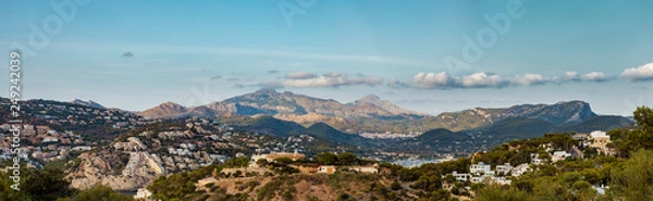 Obraz Panorama View of Andratx