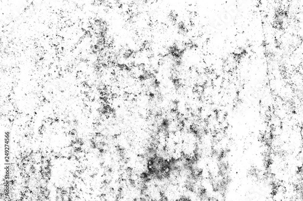 Fototapeta Texture black and white abstract grunge style. Vintage abstract texture of old surface. Pattern and texture of cracks, scratches and chip.